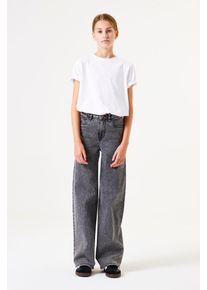 Weite Jeans Garcia "Annemay", M&auml;dchen, Gr. 134, N-Gr, blau (medium used grau 9753), Denim/Jeans, Obermaterial: 99% Baumwolle, 1% Elasthan, weit, Jeans Weite Jeans, for GIRLS