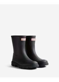 Gummistiefel Hunter "UNISEX DOWNPOUR SHORT BOOT", Herren, Gr. 38, schwarz, Synthetik, Schuhe Gummistiefel, wasserdicht