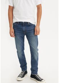 Levi's Skinny-fit-Jeans LEVI'S "510", Herren, Gr. 32, L&auml;nge 30, blau (samadv), Denim/Jeans, Obermaterial: 70% Baumwolle, 28% Lyocell, 2% Elasthan, skinny fit lang, Jeans Skinny-fit-Jeans, mit 5-Pocket-Style