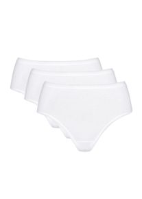 Taillenslip Mey "Noblesse", Damen, Gr. 38, wei&szlig;, Obermaterial: 100% Baumwolle, Unterhosen Taillenslip, Ohne auftragende Seitenn&auml;hte