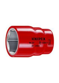 Knipex Douille &agrave; cliquet, VDE, 3/8", E-Torx, 16 mm - 98 37 16