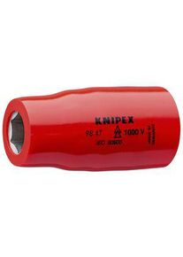Knipex Douille &agrave; cliquet, VDE, 1/2", E-Torx, 10 mm - 98 47 10
