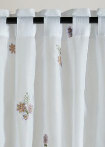 bonprix F&uuml;gg&ouml;ny h&iacute;mz&eacute;ssel (1 db), feh&eacute;r, mag./sz&eacute;l.: 145/130 cm