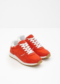 bonprix Sneakersy w stylu retro, czerwony, 39