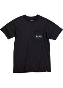 Biltwell Old Junk, t-shirt , color: Black/Light Blue , size: M