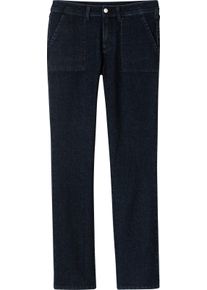 Dames Jeans met opgestikte zakken dark-blue Maat 21