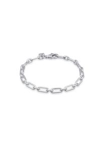Kuzzoi, Herren, Armkette &raquo;Armband Gliederkette Herren Oval Modern 925 Sterling Silber&laquo;, Silber, 210, Schlichtes Armband f&uuml;r Herren aus 925 Sterling 
