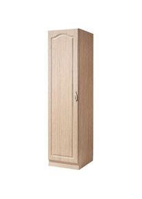 Wiho-K&uuml;chen wiho K&uuml;chen, Seitenschrank &raquo;Linz&laquo; 50 cm breit, Front: Landhaus Eiche, Korpus: Sonoma Eiche, B/H/T: 50 cm x 200 cm x 60 cm, Front: Landhaus Eiche, 