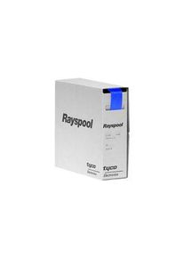 Raychem Gaine thermor&eacute;tractable 3:1, 3 9mm, Bleu, Polyol&eacute;fine, 5m - RNF-3000-R-9/3-6-SP XXX