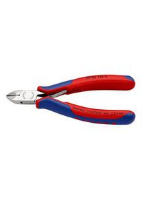 Knipex Pince coupante de c&ocirc;t&eacute; pour l'&eacute;lectronique &agrave; tranchants au carbure rapport&eacute;s, Diagonale, 120mm - 77 02 120 H