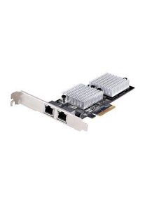 StarTech.com Adaptateur r&eacute;seau, 10 Gbps, 2x RJ45, PCIe, PCI-E x4 - ST10GSPEXNDP2