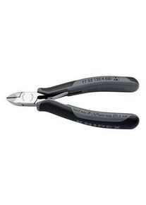Knipex Pince coupante de c&ocirc;t&eacute; pour l'&eacute;lectronique &agrave; tranchants au carbure rapport&eacute;s, Diagonale, 120mm - 77 02 120 H ESD
