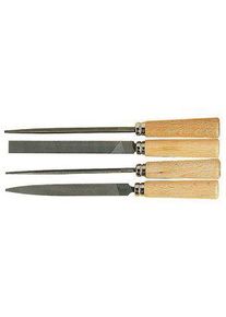 C.K Tools Jeu de limes, Taille demi-douce, 160mm, 4pi&egrave;ces - T0119