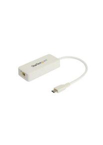 StarTech.com Hub USB, Fiche USB-C, 3.0, USB Ports 1, Prise USB-A / Prise RJ45 - US1GC301AUW