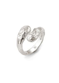 Kuzzoi, Herren, Silberring &raquo;Ring Wickelring Strukturiert 925 Sterling Silber&laquo;, Silber, Silber, Eleganter Ring f&uuml;r Herren aus 925 Sterling Silber ideal