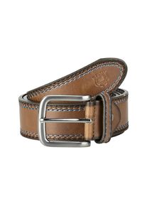 Jan Vanderstorm, Herren, Synthetikg&uuml;rtel &raquo;G&uuml;rtel WALRAM&laquo;, braun, braun, G&uuml;rtel WALRAM mit Kontrastn&auml;hten