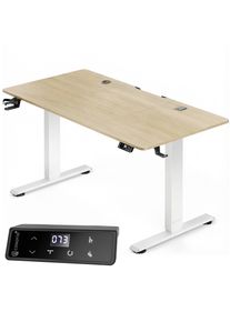 Casaria Zit sta bureau Beige 160x75x72-117cm