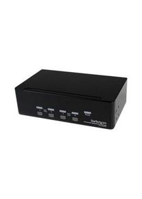 StarTech.com 4-Port Dual DVI USB KVM Switch with Audio and USB Hub, 1920 x 1200, DVI-I - USB-A - SV431DD2DUA