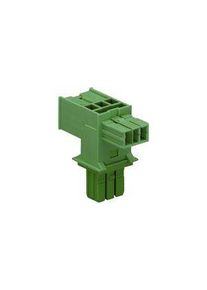 WAGO Verdeelstekker Aansluiting / Stekker, 2 Polen, 3A, 50V - 893-1606