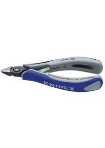 Knipex Diagonaalprecisie-kniptangen voor elektronica, 115 mm, Zonder schuine rand, 125mm - 79 42 125
