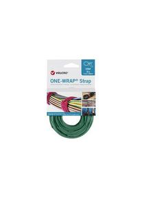 Velcro Velcro -bevestiging 200 x 13mm Weefsel / Polypropyleen Groen - VEL-OW64306