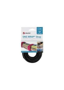 Velcro Velcro -bevestiging 200 x 20mm Weefsel / Polypropyleen Zwart - VEL-OW64501