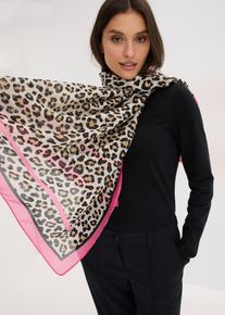 Leopardm&oslash;nstret halst&oslash;rkle, rosa, st&oslash;rrelse Onesize, bonprix