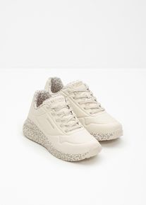 Sneakers fra Skechers med memoryskum, beige, st&oslash;rrelse 37, bonprix