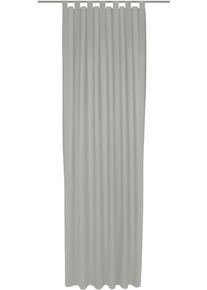 Vorhang Adam "Uni Collection light", grau (hellgrau), B:142cm H:165cm, Baumwolle (Bio-Baumwolle), Gardinen, Vorhang, aus 100% Bio-Baumwolle
