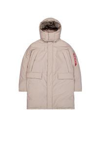 Parka Alpha Industries "Puffer Parka", Herren, Gr. L, beige (vintage sand), Obermaterial: 60% Baumwolle, 40% Nylon, Futter: 100% Nylon, F&uuml;llung: 100% Polyester, Jacken Parka