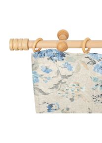 Gardinenstange SN DECO GROUP "Pisa", braun (naturfarben), L:220cm, Holzwerkstoff, Gardinenstangen, Gardinenstange