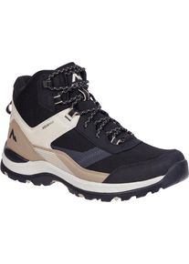 Wanderschuh McKINLEY "Kona VI MID AQX M", Herren, Gr. 40, schwarz (schwarz night, braun li), Synthetik, Schuhe Wanderschuh, wasserdicht