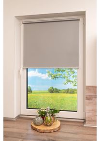 Springrollo K-home "Klemmfix-Rollo", grau, B:40cm H:200cm, Rollos, Springrollo