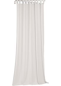 Vorhang WIRTH "Sunday", wei&szlig;, B:142cm H:345cm, Jacquard, Baumwolle, Polyester, Gardinen, Vorhang, nach Ma&szlig;