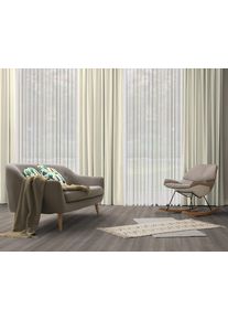 Vorhang WIRTH "Dim out", beige, B:142cm H:265cm, Polyester, Gardinen, Vorhang, nach Ma&szlig;