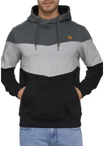 Kapuzensweatshirt INDICODE "INMarcus", Herren, Gr. M, gr&uuml;n (urban gr&uuml;n), Sweatware, Obermaterial: 60% Baumwolle, 40% Polyester, regular fit normal, Rundhals, Rippb&uuml;ndchen, Sweatshirts Kapuzensweatshirt