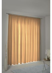 Vorhang Adam "Urban Cactus" Gr. 4, gelb (curry), B:145cm H:245cm, Jacquard, Baumwolle (Bio-Baumwolle), Gardinen, Vorhang, aus 100% Bio-Baumwolle