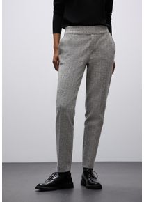 Stoffhose Street One "Style Bonny", Damen, Gr. 34, L&auml;nge 30, schwarz, Web, Obermaterial: 61% Baumwolle, 37% Polyester, 2% Elasthan, unifarben, loose fit lang, Hosen Stoffhose, mit elastischem Bund