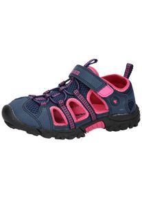 Sandale Lico "Sandale Mel VS", M&auml;dchen, Gr. 39, blau, Synthetik, Schuhe Sandale