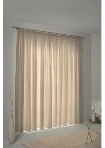 Vorhang Adam "Urban Cactus" Gr. 4, braun (hellbraun), B:145cm H:245cm, Jacquard, Baumwolle (Bio-Baumwolle), Gardinen, Vorhang, aus 100% Bio-Baumwolle