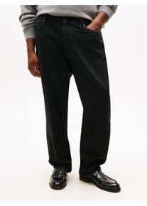 Tommy Hilfiger Big & Tall Gerade Jeans "RELAXED BONA", Herren, Gr. 40, L&auml;nge 30, schwarz (bona schwarz), Denim/Jeans, Obermaterial: 100% Baumwolle, TOMMY HILFIGER BIG & TALL, unifarben, relaxed fit lang, Jeans Gerade Jeans, Gro&szlig;e Gr&ouml;&szlig;en