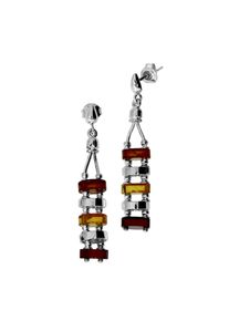 Paar Ohrh&auml;nger OSTSEE-SCHMUCK "OSTSEE-SCHMUCK Ohrh&auml;nger Jackie Ohrh&auml;nger Jackie", wei&szlig; (wei&szlig;, neutral), Ohrringe, Damen, 45x4mm, Silber 925 (Sterlingsilber), Paar Ohrh&auml;nger