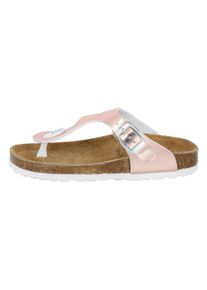 Zehentrenner Lico "Zehenstegpantolette Bioline Trend Kids", M&auml;dchen, Gr. 25, rosa, Synthetik, Schuhe Zehentrenner