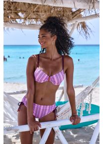 B&uuml;gel-Bikini Vivance, Damen, Gr. 36, Cup E, rosa (rosa bedruckt), Polyamid, bedruckt, Bikini-Sets B&uuml;gel-Bikini, mit Zierperlen