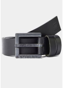 G-Star Raw Lederg&uuml;rtel G-STAR "New Duko Belt", Damen, Gr. 85, schwarz (dk schwarz), B&uuml;ffelleder, G&uuml;rtel Lederg&uuml;rtel