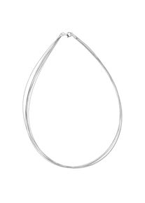 Halsreif OSTSEE-SCHMUCK "- Edelstahl 7-reihig - Edelstahl -" Gr. 50, grau (edelstahlfarben, grau, silberfarben), Halsketten, Damen, 50, Edelstahl, Halsreif