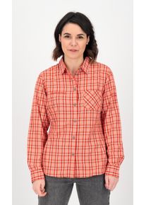 Outdoorhemd DEPROC Active "PHOENIX LS WOMEN", Damen, Gr. 36 (S), Normalgr&ouml;&szlig;en, orange, 100% Polyester, Hemden Outdoorhemd, auch in Gro&szlig;en Gr&ouml;&szlig;en erh&auml;ltlich