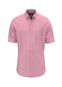 Kurzarmhemd Fynch-Hatton, Herren, Gr. S, N-Gr, peony, Web, Obermaterial: 100% Baumwolle, unifarben, normal h&uuml;ftbedeckend, Rundhals, Hemden Kurzarmhemd, mit Brusttasche und Logo-Print