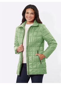 Steppjacke Classic Basics, Damen, Gr. 42, gr&uuml;n (eucalyptus), 100% Polyester, Wattierung:100% Polyester, unifarben, Jacken Steppjacke