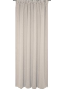 Vorhang WIRTH "Torbole" Gr. 1, gelb (ocker), B:132cm H:145cm, Jacquard, Baumwolle, Polyester, Gardinen, Vorhang